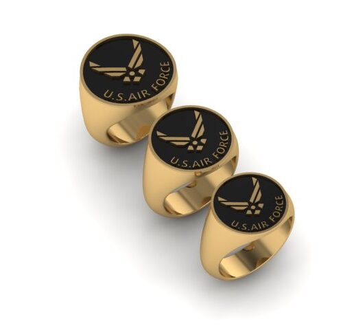 USA Air Force Ring designed for USA Airforce Army Base