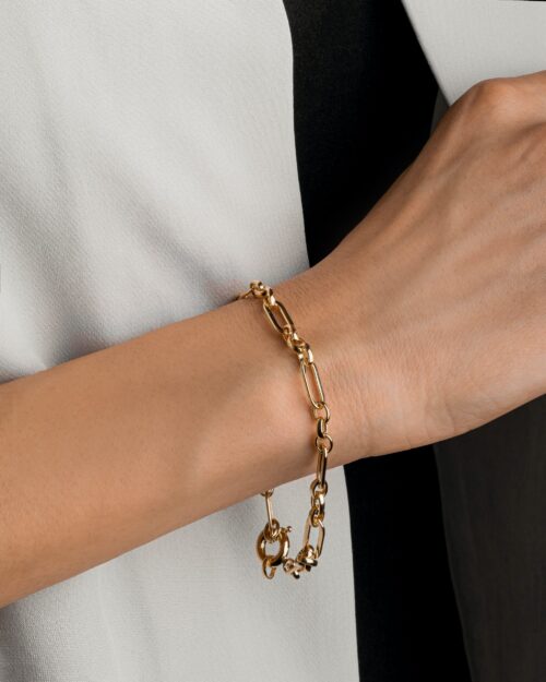 Gold Link Chain Bracelet