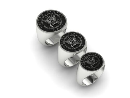 USA Navy Military Rings - Image 5
