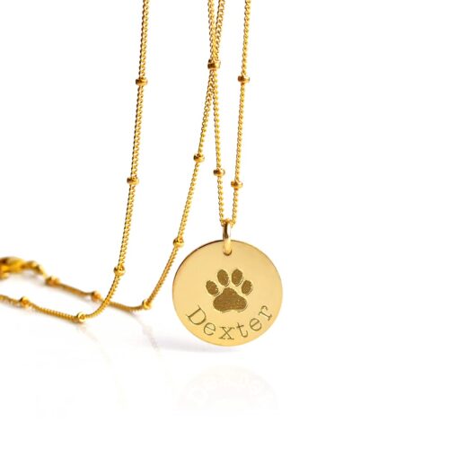 It's always difficult when we lose a beloved pet. Our pets give us unconditional love, companionship, and so much more. A wonderful way to remember your dearly departed dog, cat, or other animal is with personalized pet memorial jewelry from Perfect Memorials. We have a wide range of memorial necklaces, rings, bracelets, pendants, earrings, and keychains, all of which make a lovely way to remember your pet. Most memorial jewelry can be personalized with custom engraving.