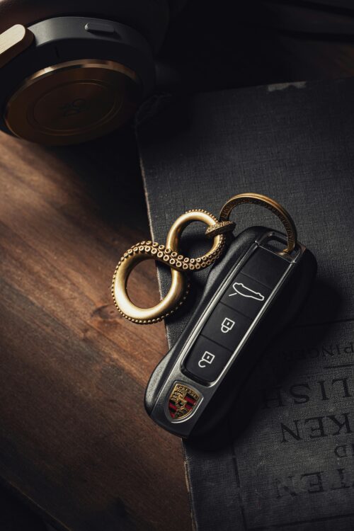 Our keychains are designed to fit a variety of keys, providing a stylish and secure way to keep your keys organized.